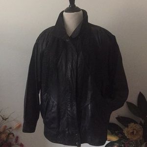 Byrnes and Baker Leather Jacket